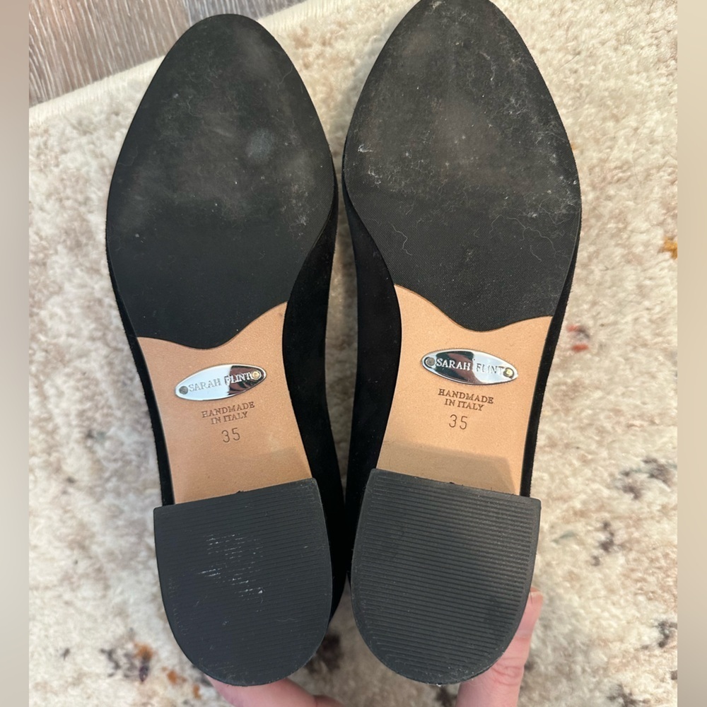 Sarah Flint Black Rosie Loafer Pump — image 5 of 6